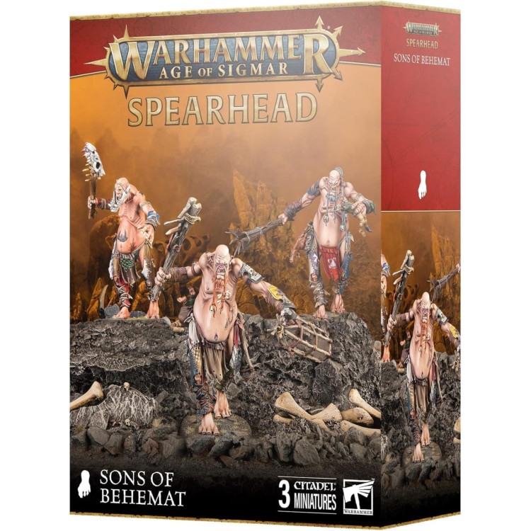 Warhammer Age of Sigmar Spearhead Sons of Behemat