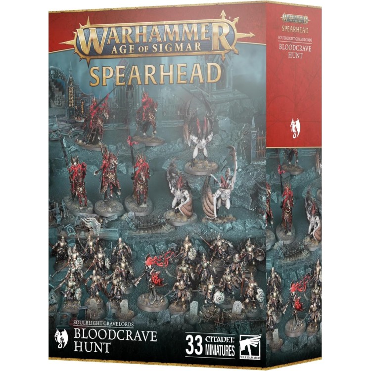 Warhammer Age of Sigmar Spearhead Soulblight Gravelords Bloodcrave Hunt 2025