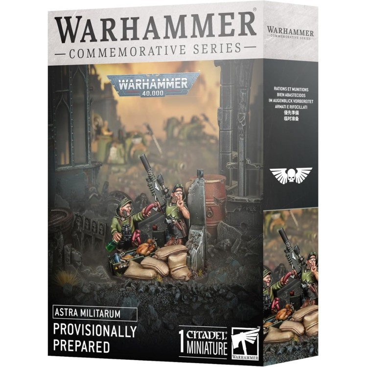 Warhammer Commemorative Series Astra Militarum Provisionally Prepared