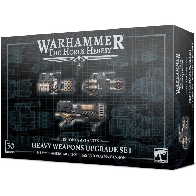 Warhammer The Horus Heresy - Heavy Weapons Upgrade Set (Heavy Flamers, Multi-Meltas and Plasma Cannons)