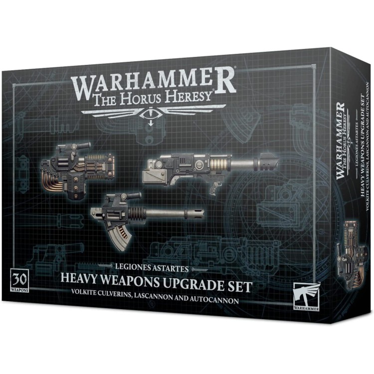 Warhammer The Horus Heresy - Heavy Weapons Upgrade Set (Volkite Culverins, Lascannons and Autocannons)