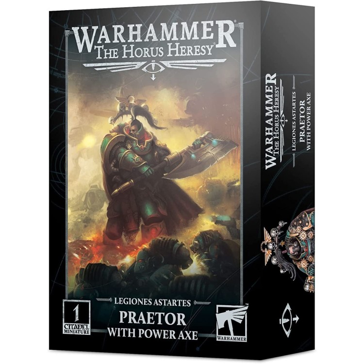 Warhammer The Horus Heresy - Legiones Astartes Praetor with Power Axe