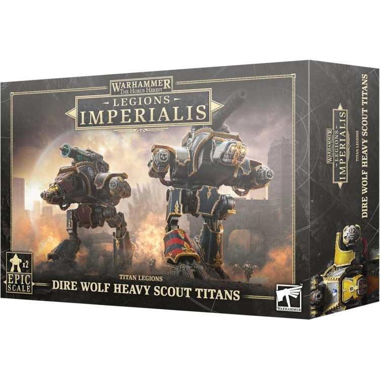 Warhammer The Horus Heresy Legions Imperialis - Dire Wolf Heavy Scout Titans