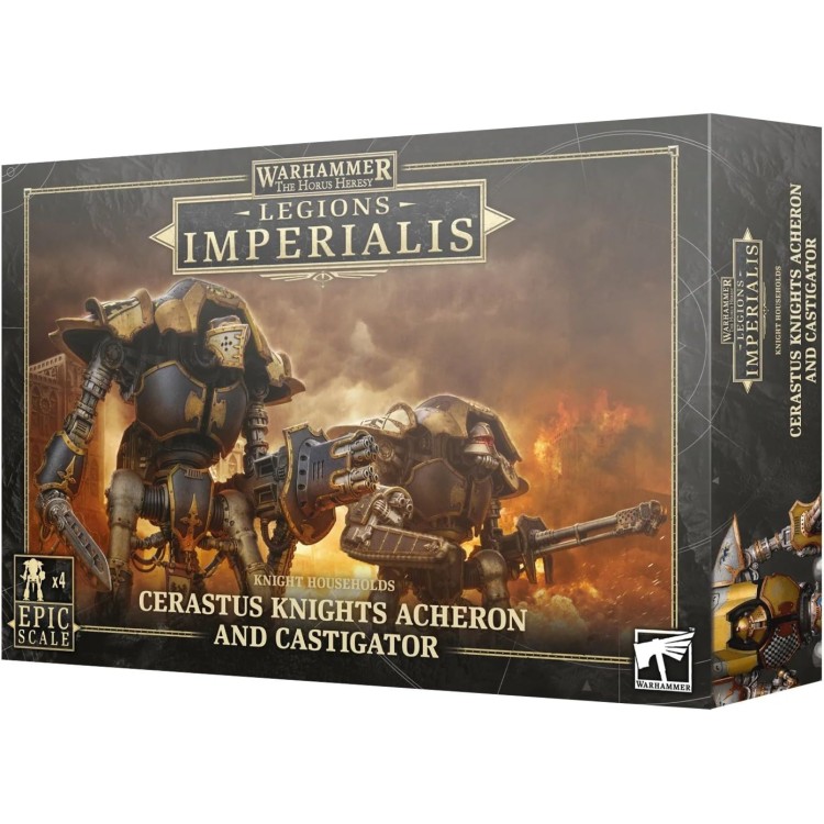 Warhammer The Horus Heresy Legions Imperialis - Knight Households Cerastus Knights Acheron and Castigator