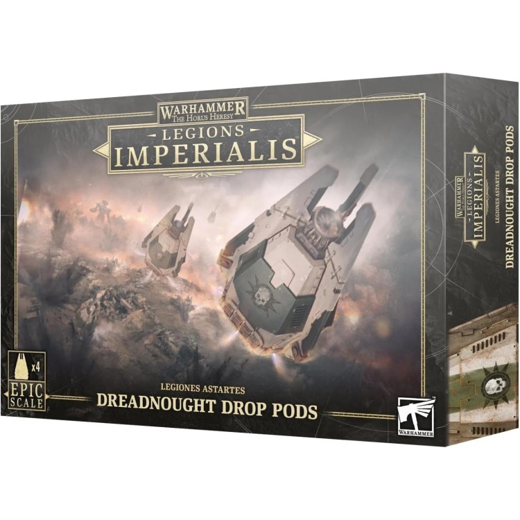 Warhammer The Horus Heresy Legions Imperialis - Legiones Astartes Dreadnought Drop Pods