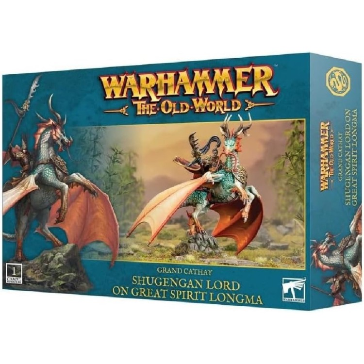 Warhammer The Old World Grand Cathay Shugengan Lord on Great Spirit Longma