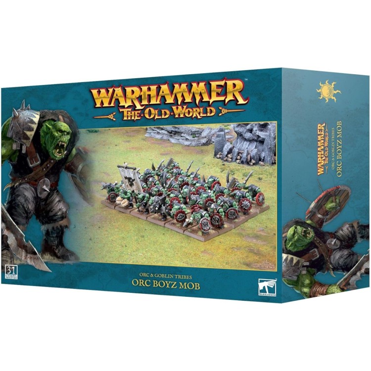 Warhammer The Old World Orc & Goblin Tribes Orc Boyz Mob