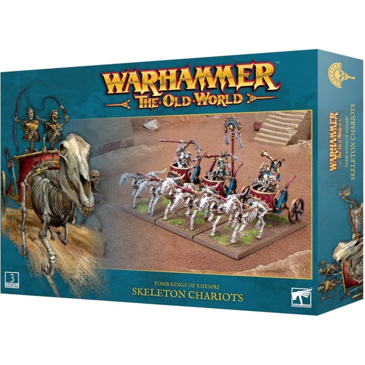 Warhammer The Old World Tomb Kings of Khemri Skeleton Chariots