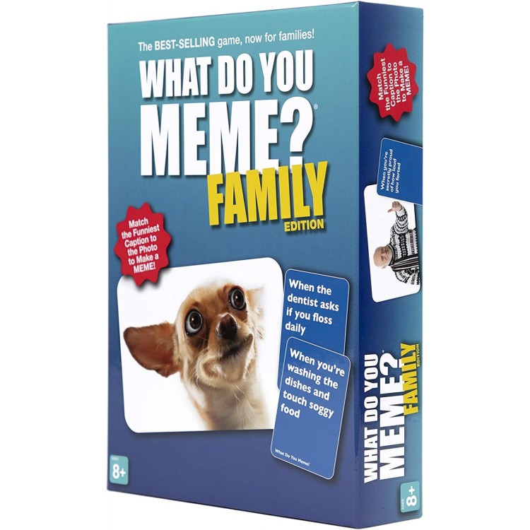 What Do You Meme? - UK Family Edition Party Game