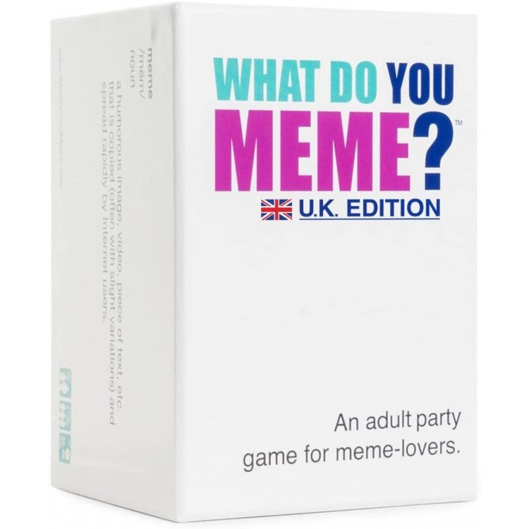 What Do You Meme? U.K. Edition - Adult Party Game