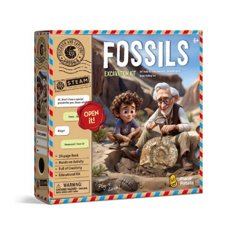 World of Science Fossil Dig Kit - Kandy Toys 2393