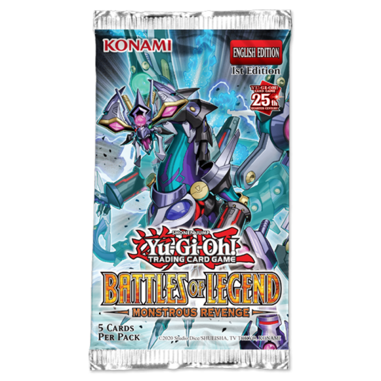 Yu-Gi-Oh! Battles Of Legend Monstrous Revenge Booster Pack