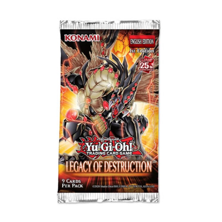 Yu-Gi-Oh! Legacy Of Destruction Booster Pack