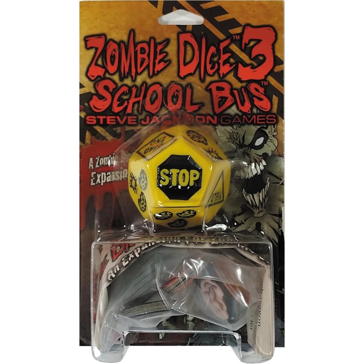 Zombie Dice 3 School Bus Expansion - Dice Game
